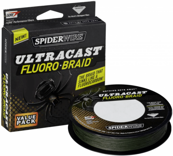 Linha Spider Ultracast Fluoro Braid 270mt/0,45mm