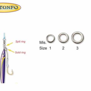 PRO JIGGING – SOLID RINGS – STONFO JIG N. 3 / 80 kg art 465