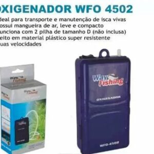 Oxigenador P/ Iscas Vivas Air Pump WFO-4502 – Way Fishing