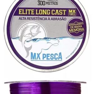 Linha Mono Mx Pesca Elite Roxo 0,18mm 300mt